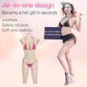 Mid-length Silicone Bodysuit with Cap Sleeves