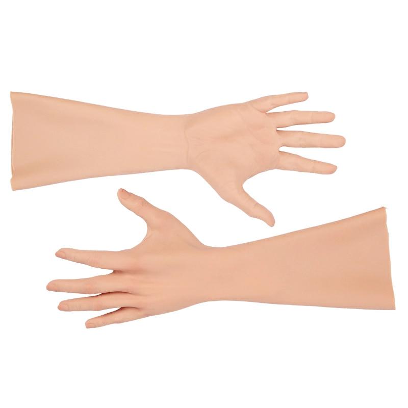 Skin Texture Silicone Gloves