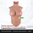 8th Generation L–E Cup Half-Body Silicone Breastplate