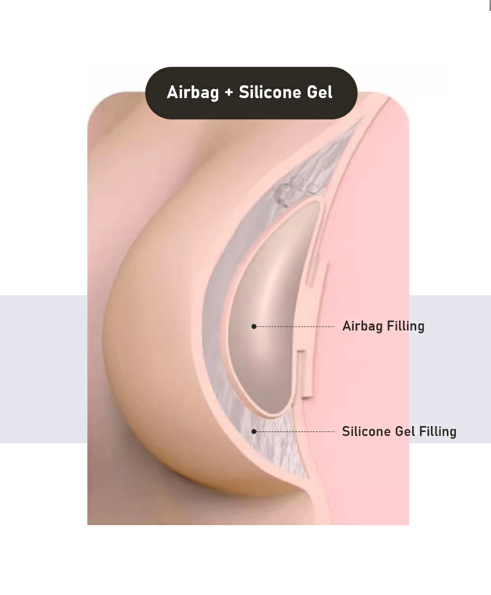 8th Generation L–E Cup Half-Body Silicone Breastplate detail 7