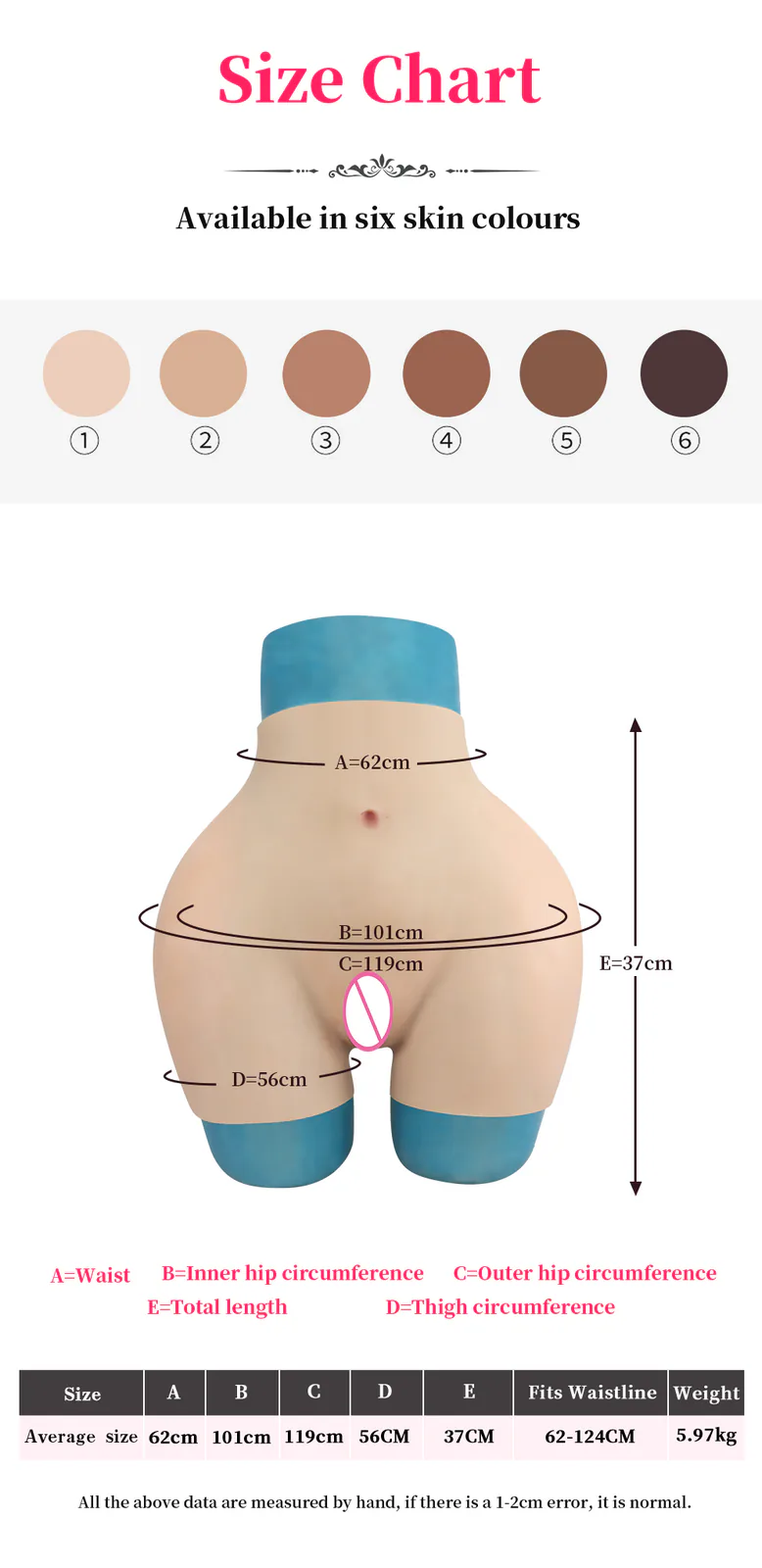 Bionic Giant-Hip Silicone Butt Pants detail 17