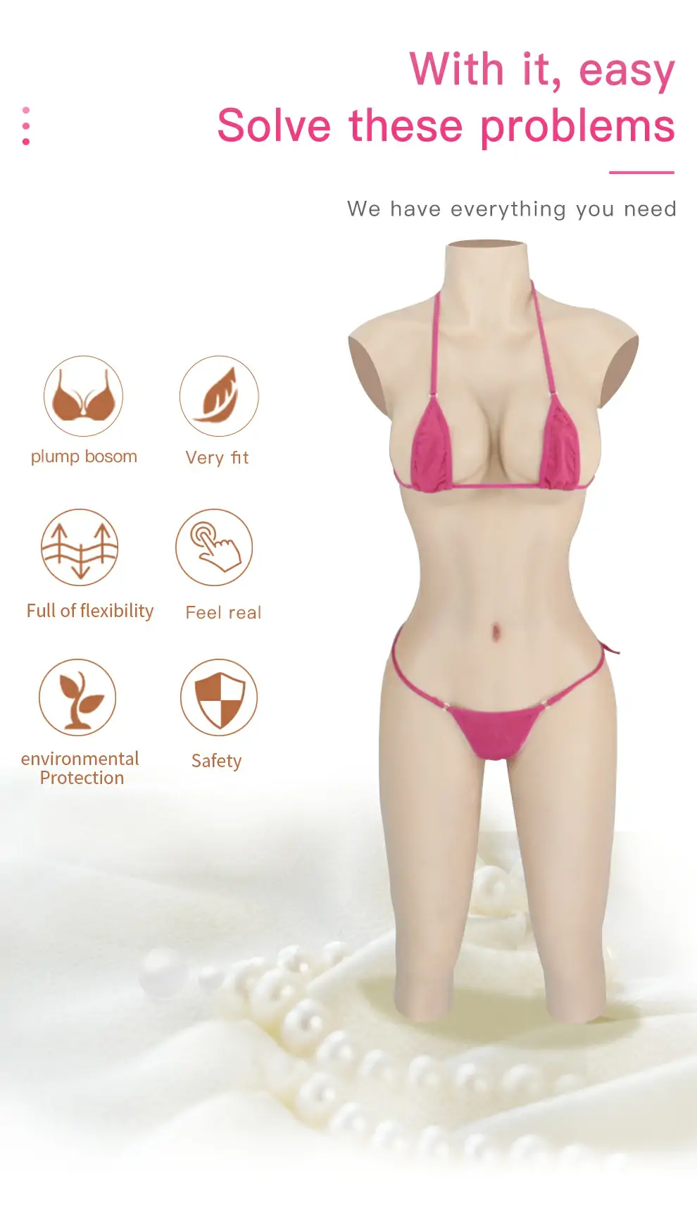Mid-length Silicone Bodysuit with Cap Sleeves detail 3