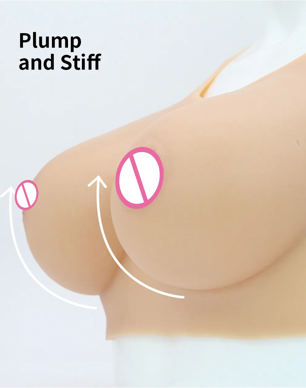 T-1 Classic Teardrop Silicone Breastplate detail 11