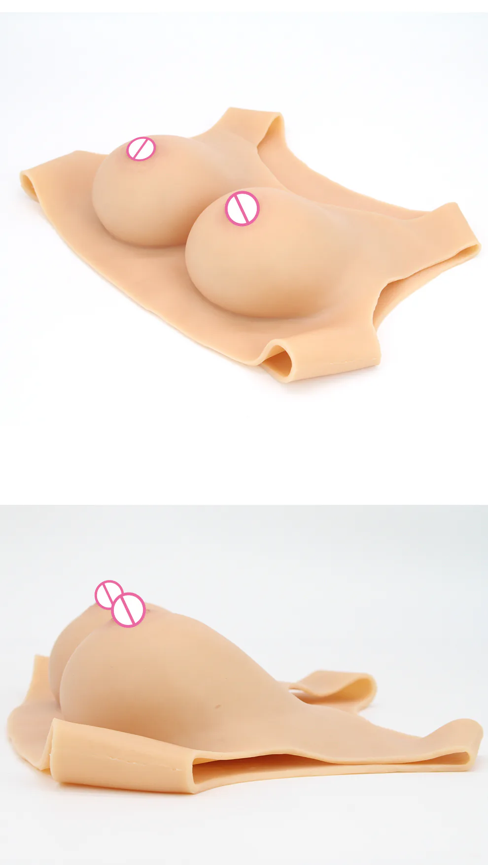 T-1 Classic Teardrop Silicone Breastplate detail 29