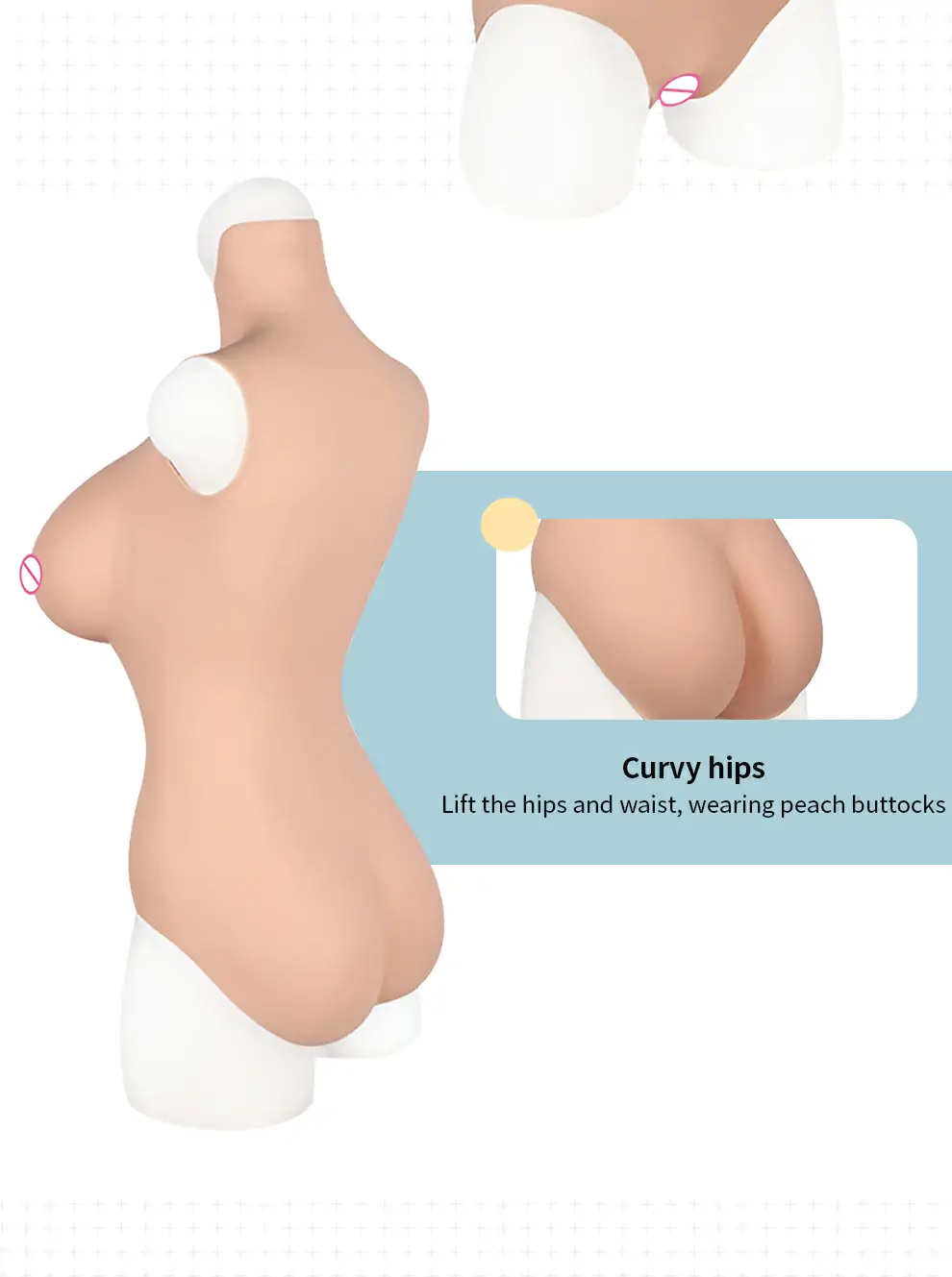 Triangle Silicone Bodysuit — Full-body One-Piece detail 6