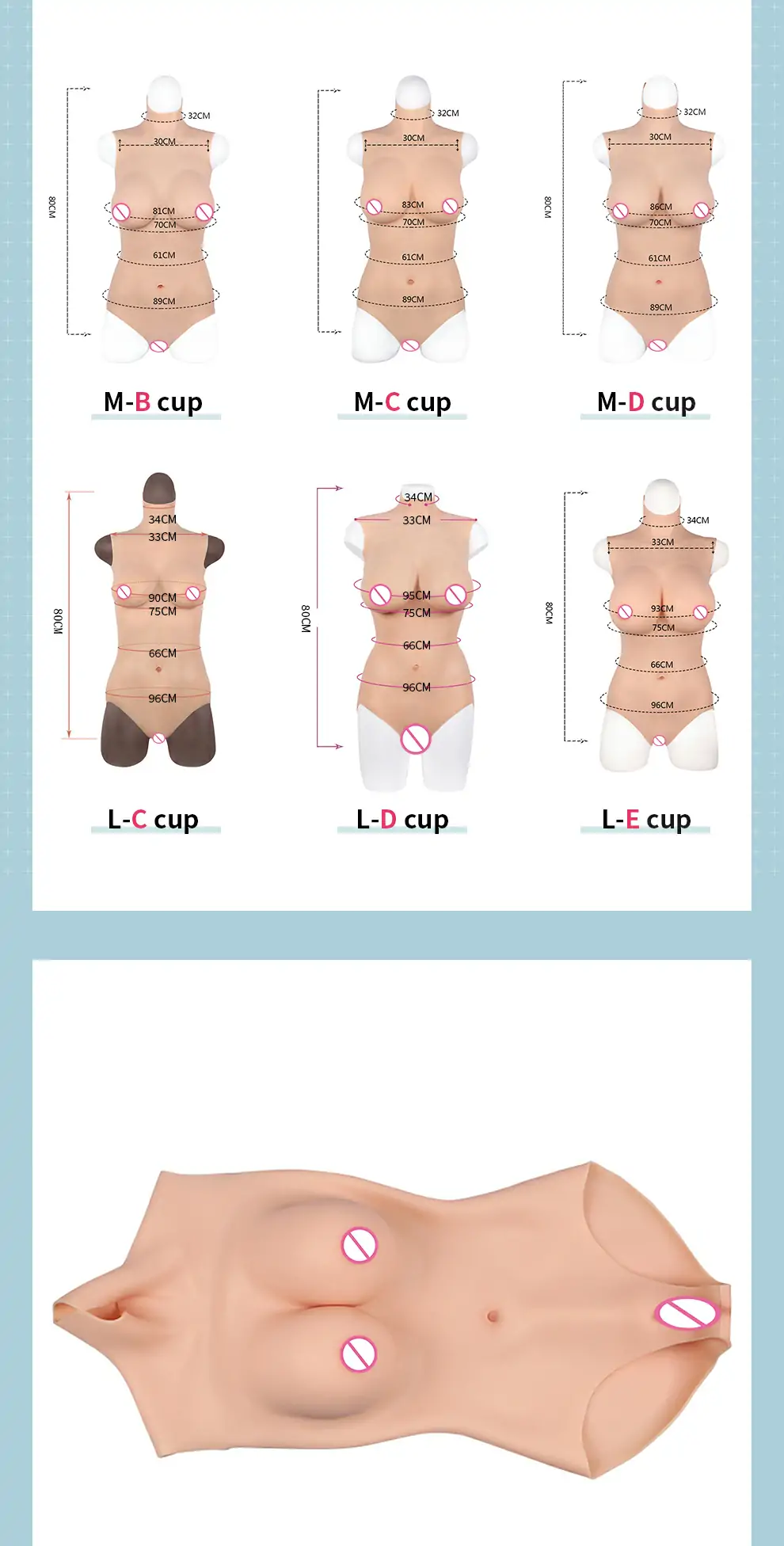 Triangle Silicone Bodysuit — Full-body One-Piece detail 8