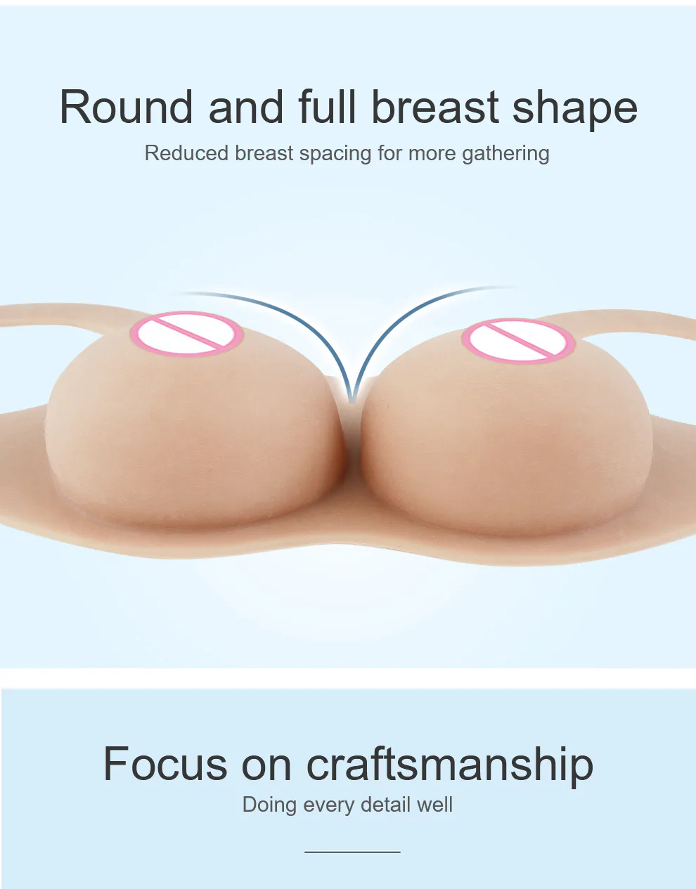 WPBT Pullover Silicone Breastplate — Seamless Back detail 17